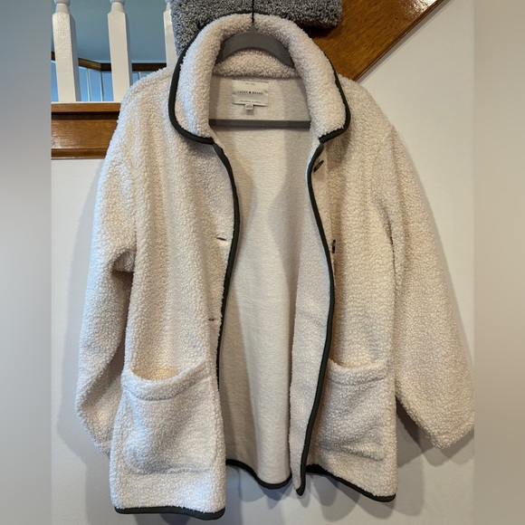 Lucky Brand Sherpa Jacket - Cream - Picture 5 of 6